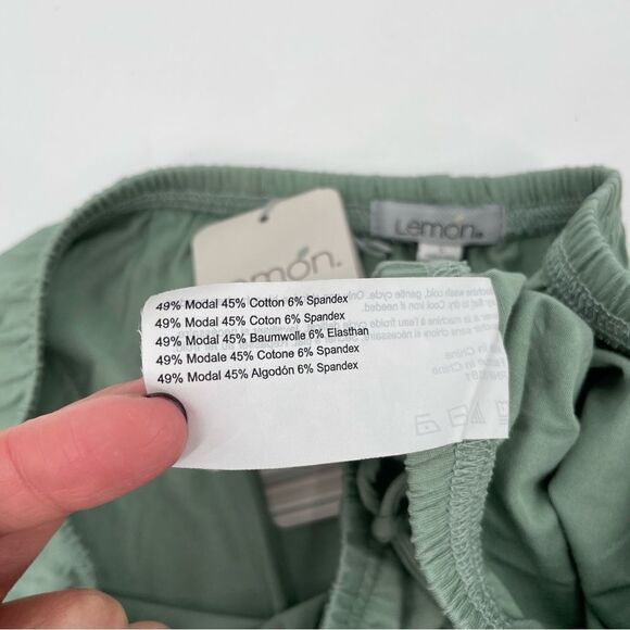 -Lemon Women's Cozy Cashmere Lounge and Sleep Shorts NWT L - Picture 14 of 14